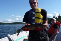 Brandon Raner 24.5 inch walleye (released)