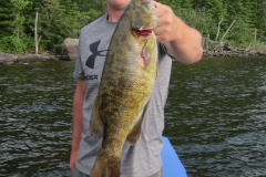 Todd Peterson 20.5" Smallmouth Bass Released July 29th