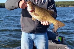 Kyle McNeil 19 3/8" Small Mouth Bass Released