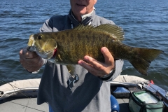 Marty Bramer Smallmouth Bass Released