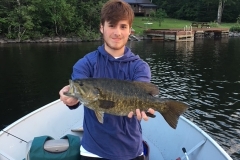 Nick Katsaropoulos 19" Smallmouth Bass Released
